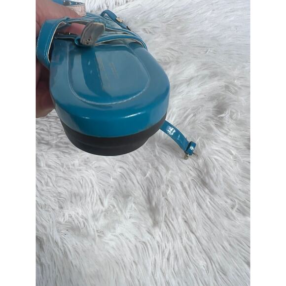 Cole Haan Womens Tali Mini Bow Studded Sandals Womens Size 10B Teal W10615 - Picture 4 of 9